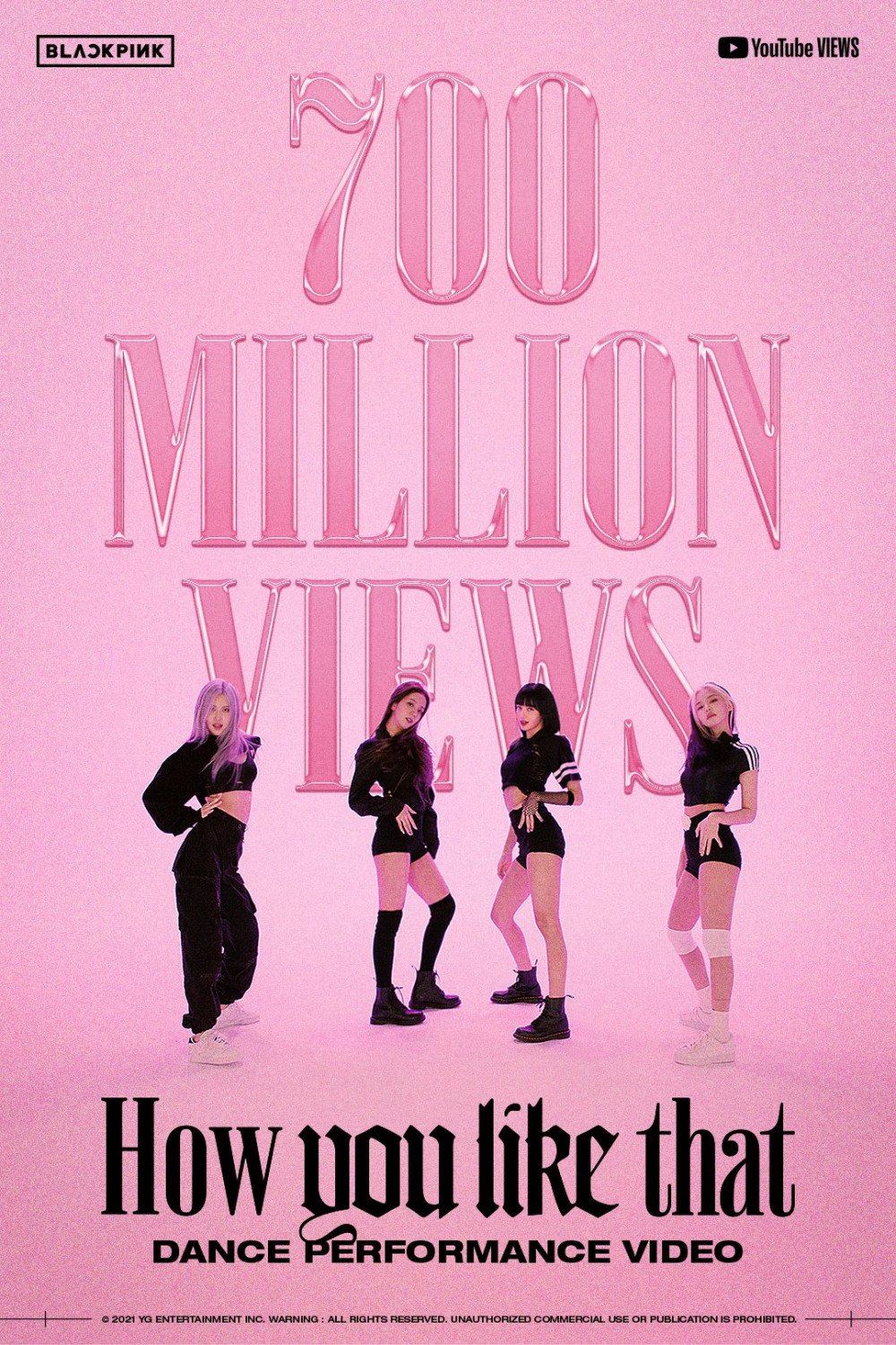 video tarian blackpink how you like that pecah rekod 700 juta tontonan!