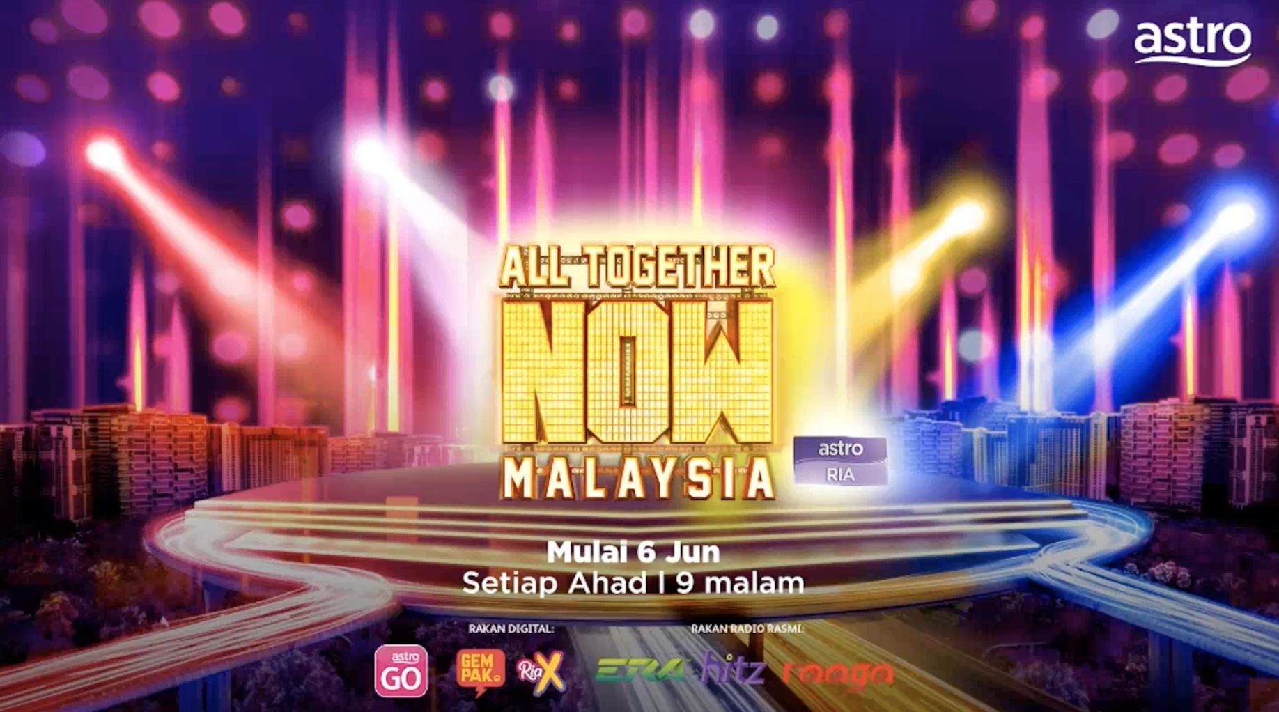 program tv fenomena dunia, all together now malaysia bakal ‘serang’ penonton 6 jun ini