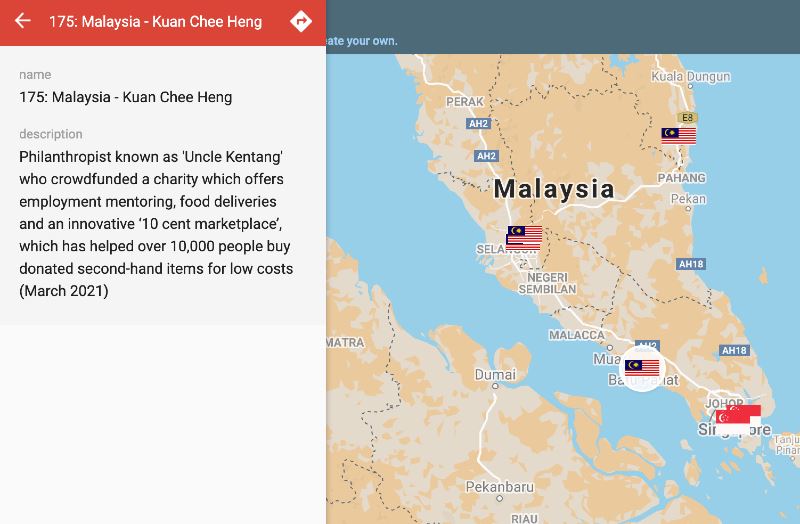 uncle kentang gets commonwealth points of light award for his philanthropy work!