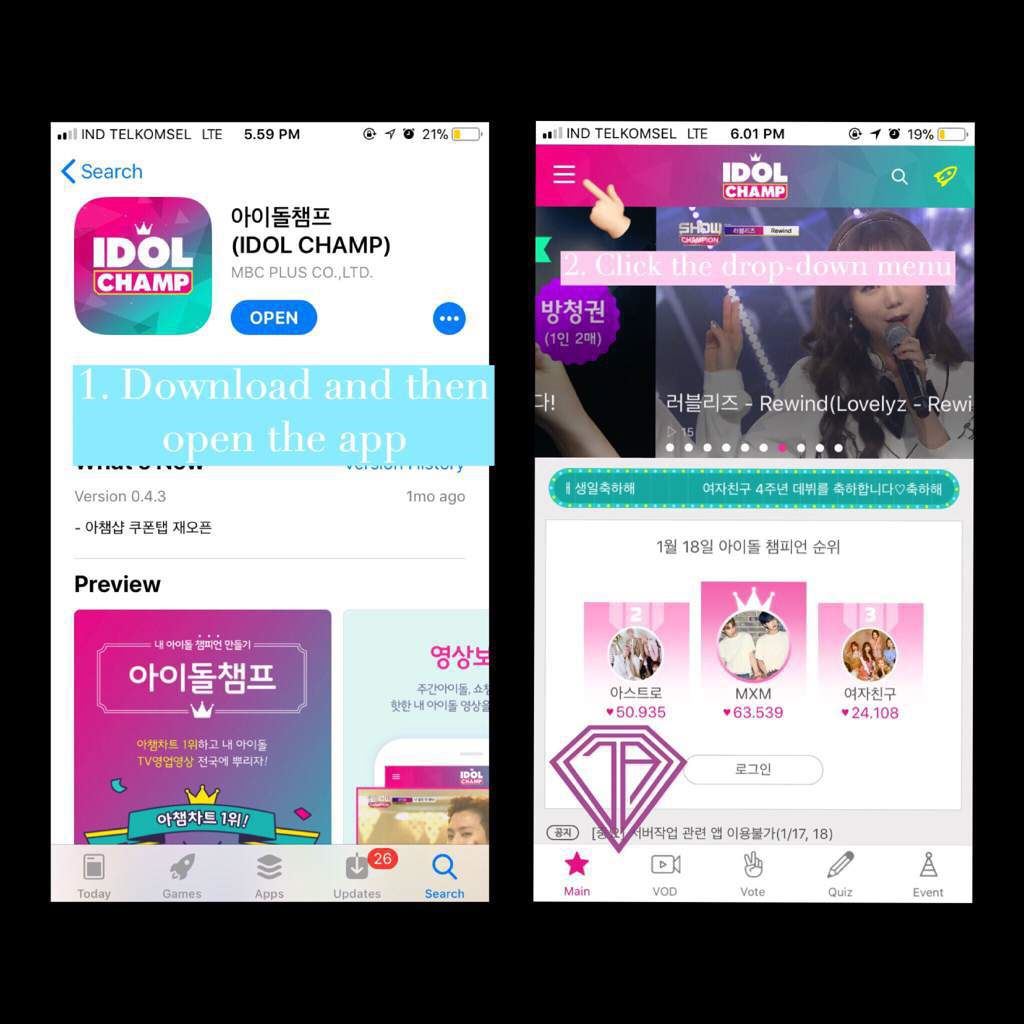 【bts army必备的apps】互动、打榜、买专辑...都有！