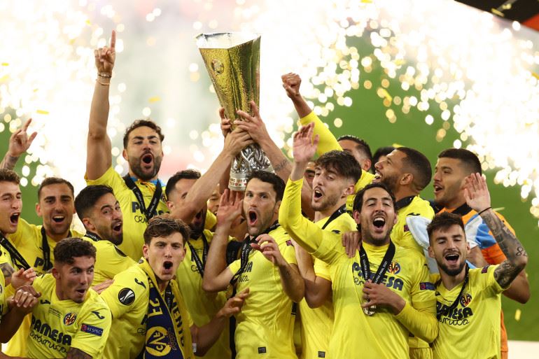 villarreal rangkul juara uel 2021, benam manchester united selepas penentuan sepakan penalti