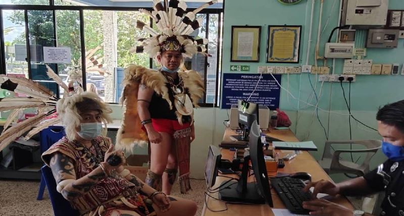 dayak club lodges police report against influencer for mocking iban traditional attire