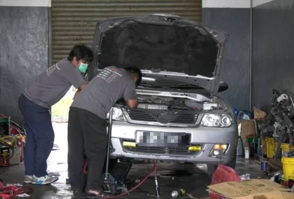 bengkel baiki kenderaan dibenarkan buka sepanjang pkp penuh ini