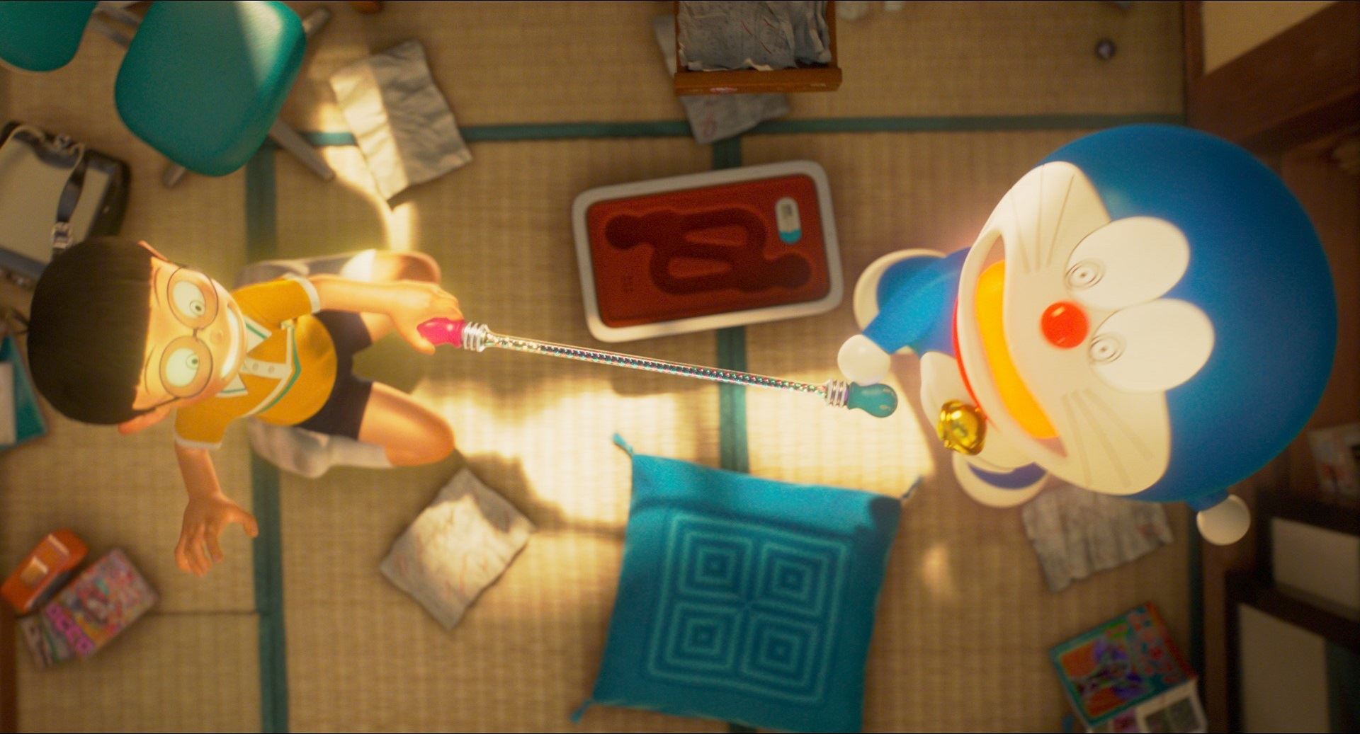 kembara nobita & doraemon merentasi masa diabadikan dalam stand by doraemon 2