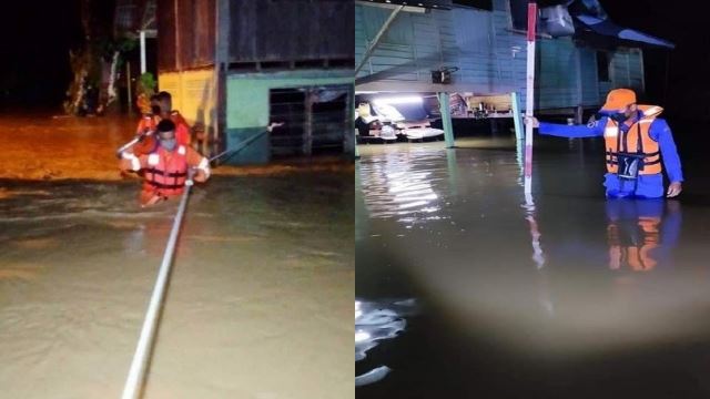 “mangsa positif covid-19 diasingkan”, mangsa banjir meningkat kepada 913 buah keluarga di empat negeri