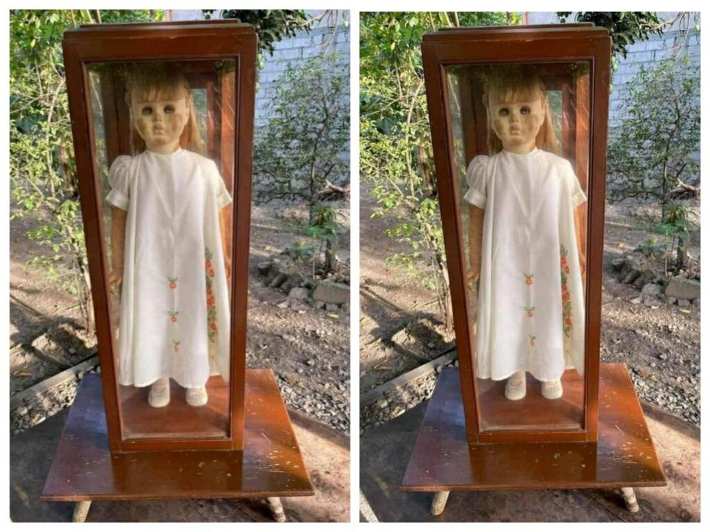 anak patung lama ditemui, netizen dakwa ia berpuaka mirip annabelle