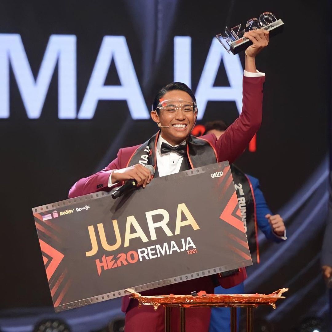 mierul aiman rangkul takhta hero remaja 2021, idam berlakon dengan pelakon legend “saya teringin berlakon watak realiti”