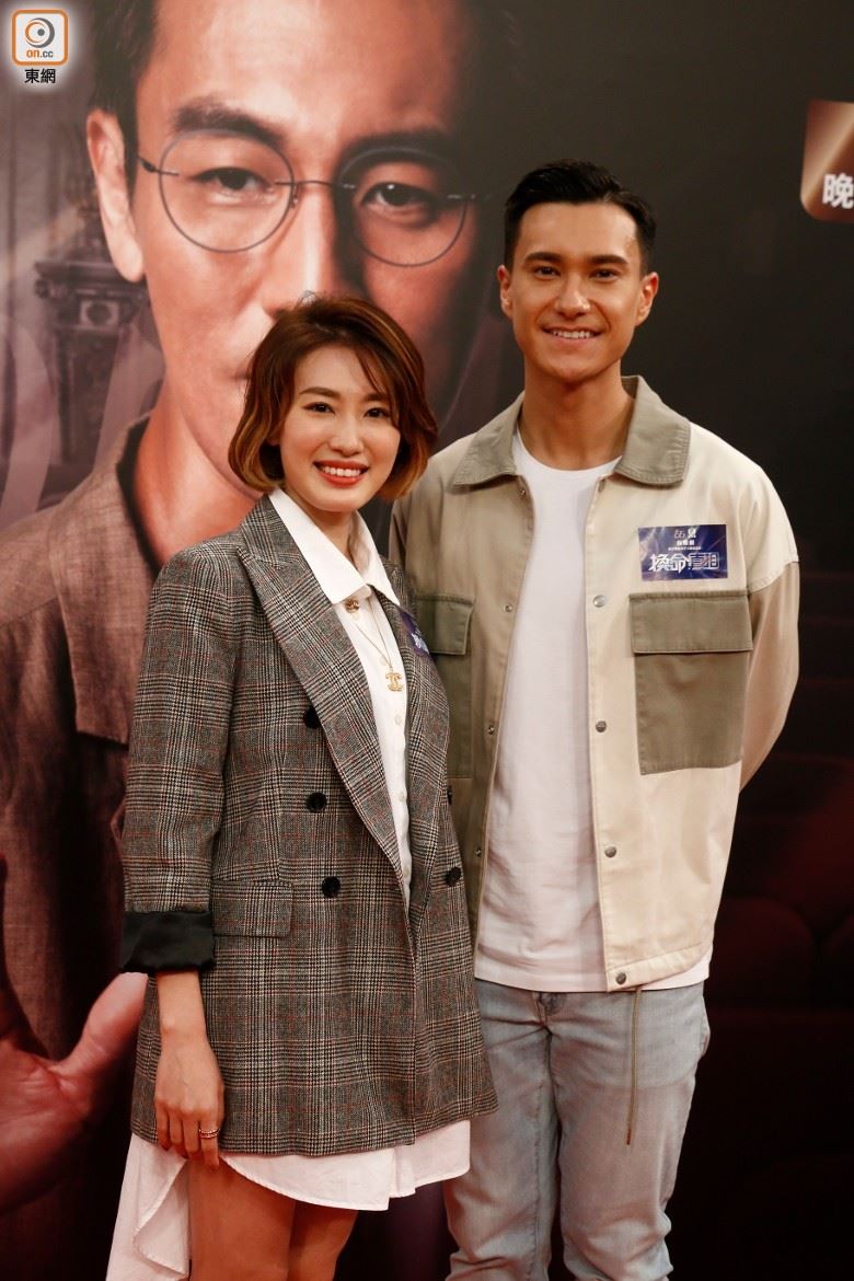 朱敏瀚和蒋家旻曾经拍拖两年啊❗️《换命真相》拍亲热戏不尴尬