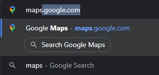 cara masukkan nama jalan & laluan pada google maps