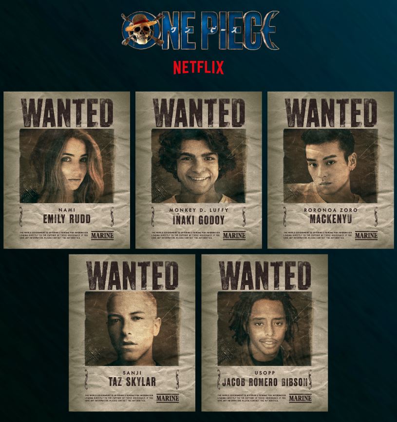 straw hats crew assemble: one piece live-action cast has been revealed!