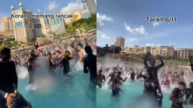 pengunjung didakwa bersesak di taman tema, polis dapati tidak langgar sop ppn