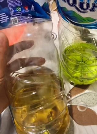 wanita ini tersalah masak guna cecair pencuci lantai