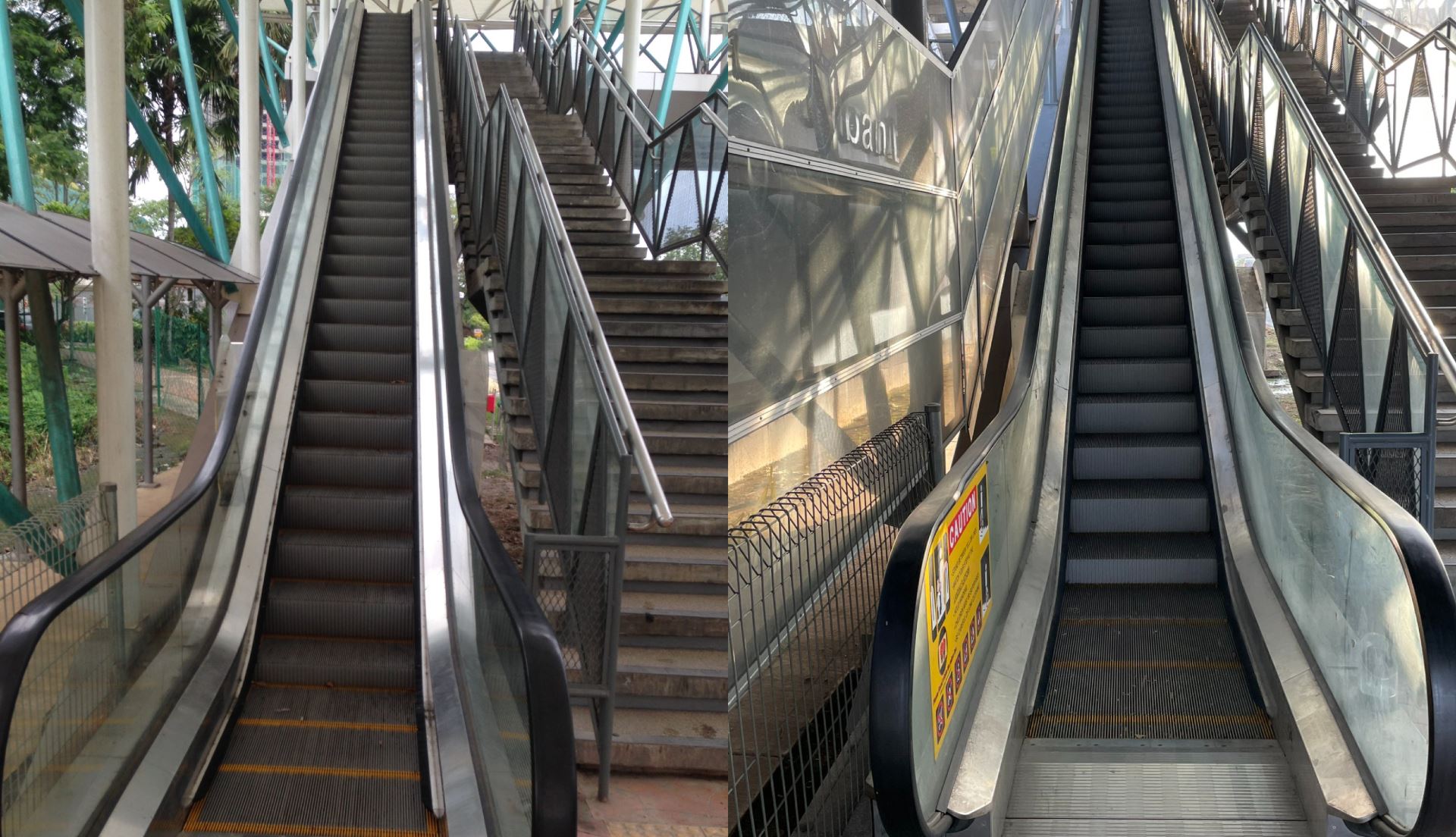 man lodges complain again five years later of broken escalator nearby lrt station
