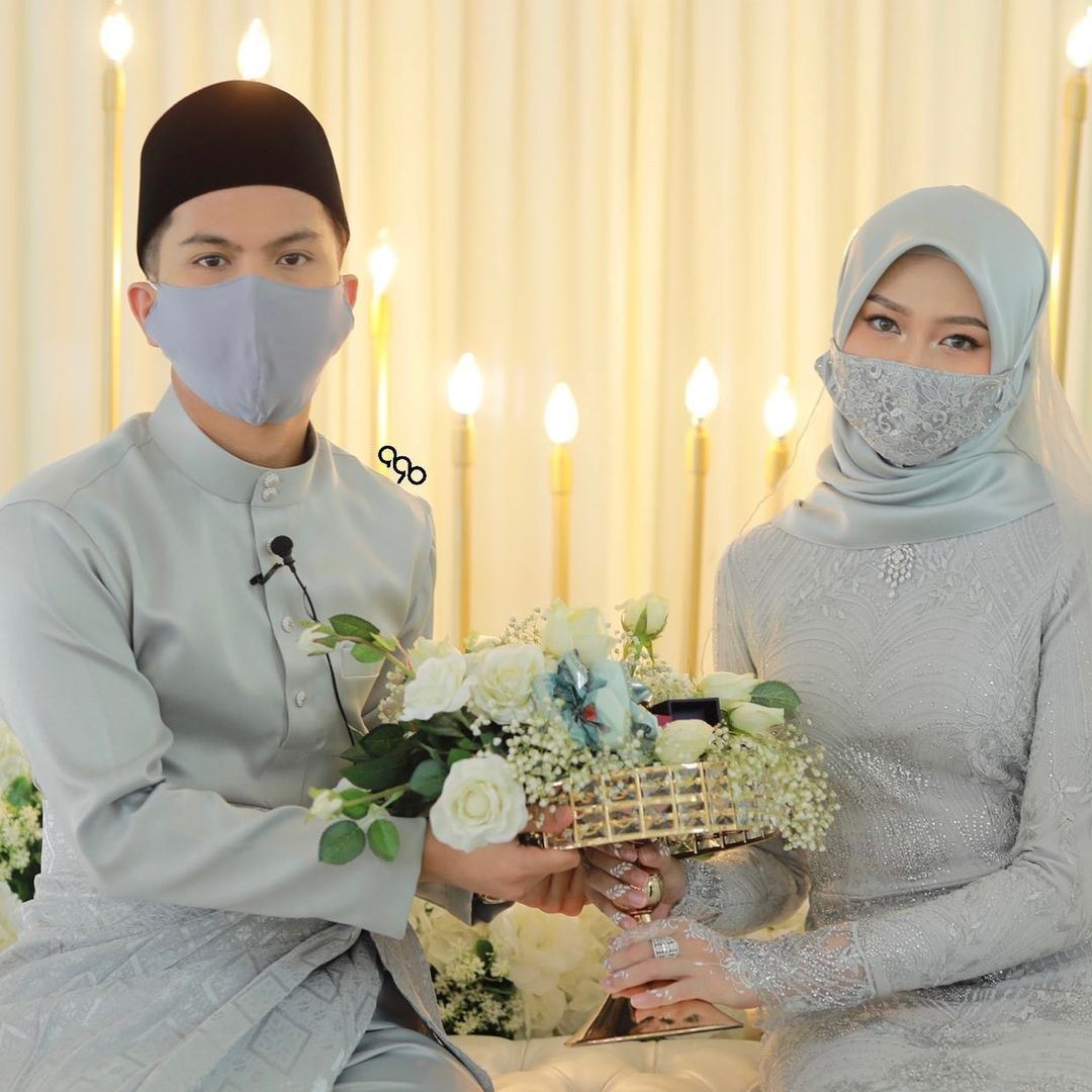 haqiem rusli sah bergelar suami anis sofea, hantaran rm100,00 dan cincin berlian hadiah buat isteri