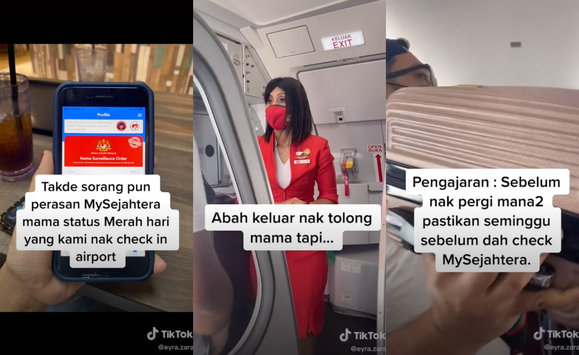 woman missed family vacation after forgetting to “check-out” on mysejahtera