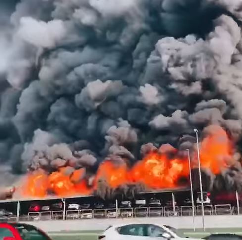 workshop in taman segambut destroyed by fire