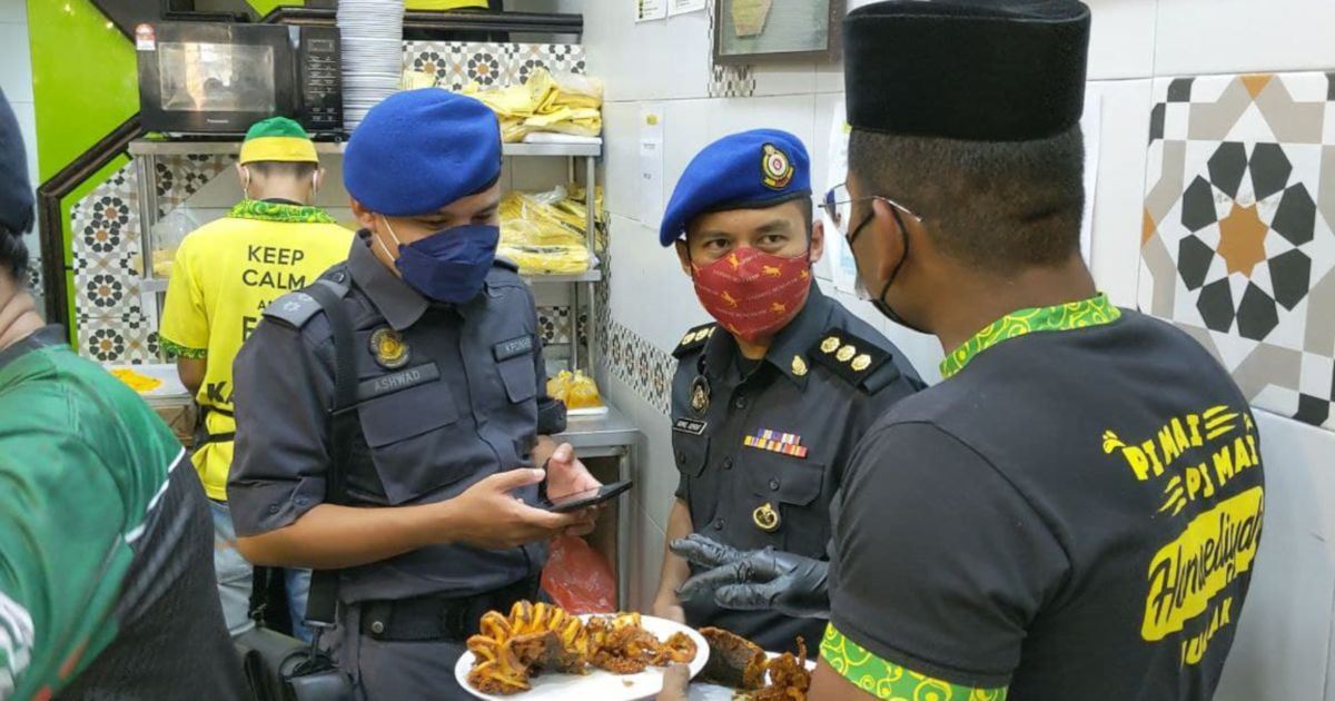 rm100 fresh sotong goreng at famous nasi kandar restaurant in penang went viral!