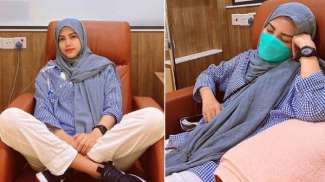 dah cuba pelbagai usaha rawat kanser, elyana mohon peminat faham situasi kesihatannya sekarang