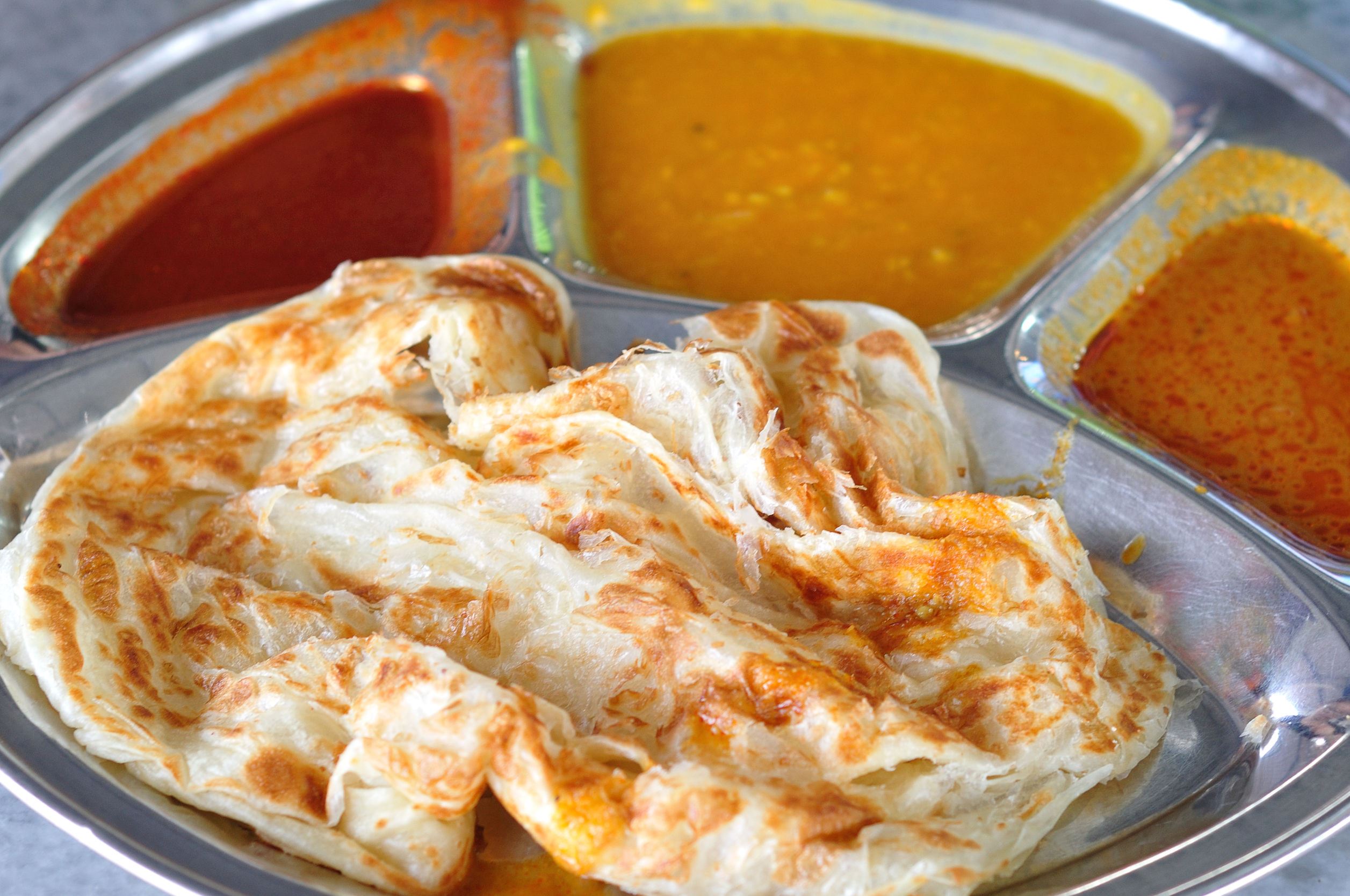 terkejut! pelancong tak sangka roti canai kosong cecah rm4 sekeping
