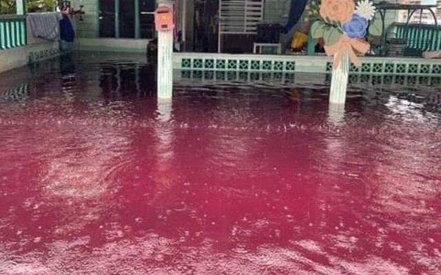 kejadian ‘banjir merah’ cetus tanda tanya penduduk kampung
