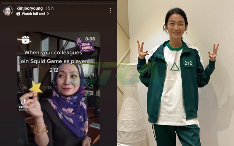 [video] wanita punyai wajah seiras pelakon ‘squid game’ kim joo ryung jadi tumpuan netizen, “saya tak sangka boleh viral”