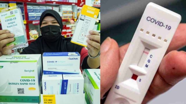 harga kit ujian kendiri bakal diturunkan lagi, galak orang ramai membuat pemeriksaan sendiri 