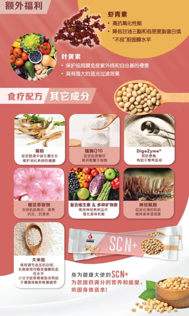 SCN+大豆蛋白饮额外成分