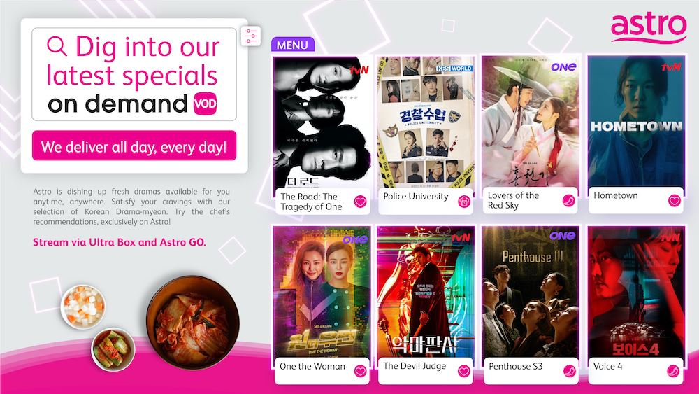 Astro Drama Kitchen watch 2021 K-drama On Demand