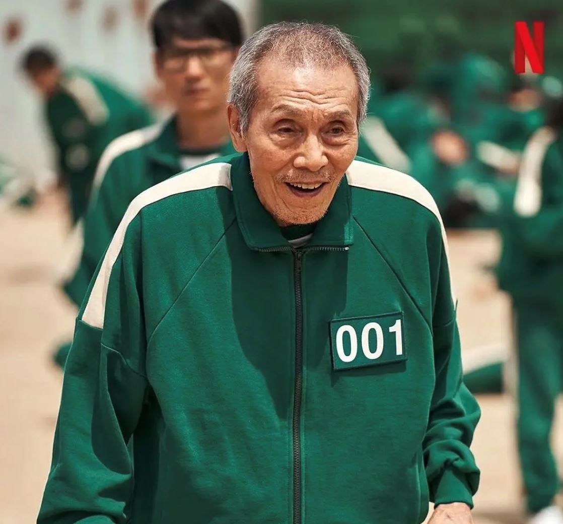 《鱿鱼游戏》001号开ig啦❗️caption都是英文很国际化🔥