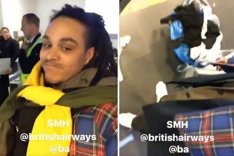 man wears all his clothes, 8 pants & 10 shirts to avoid paying for baggage fees