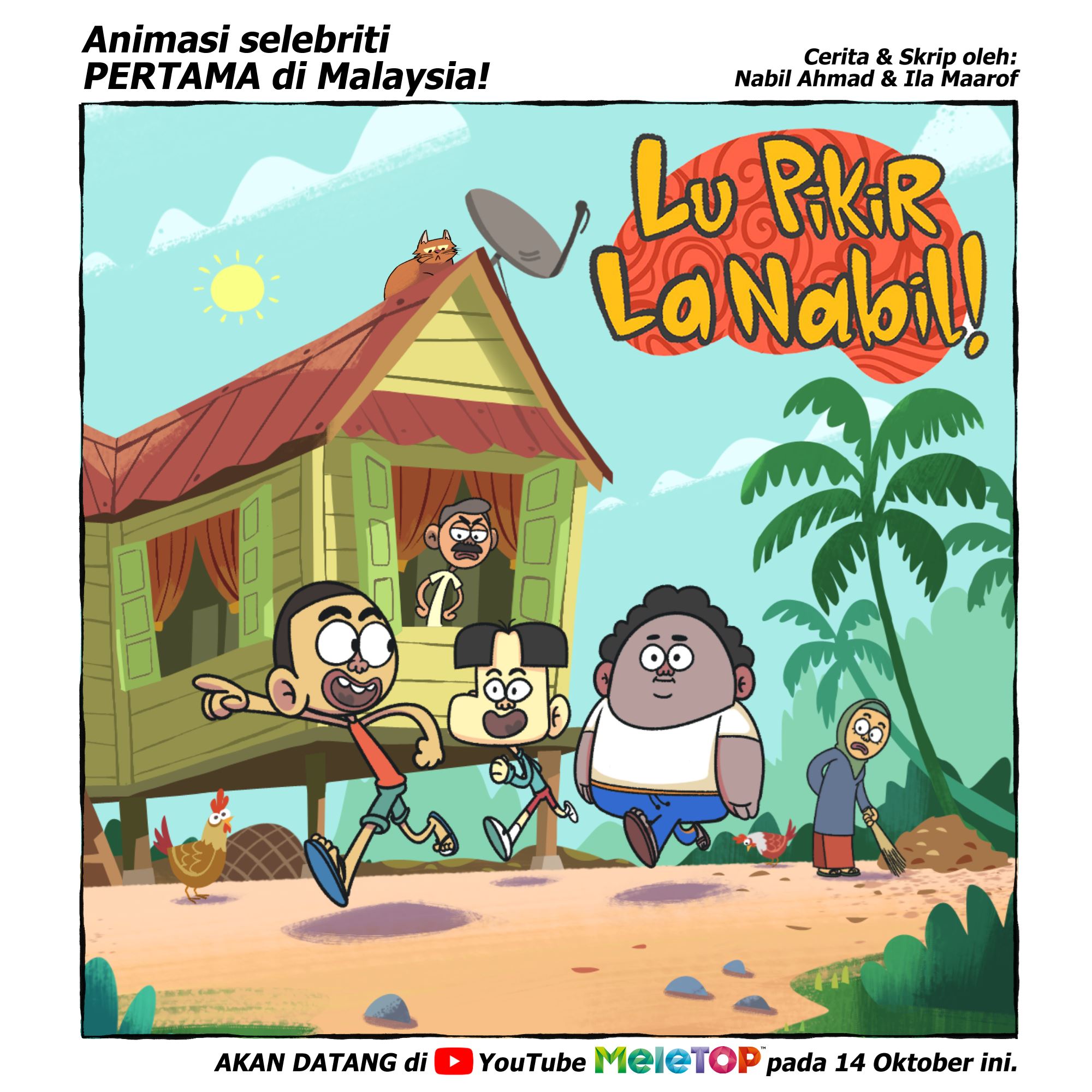 selepas mat bond malaya, nabil ahmad tampil dengan lu pikir la, nabil! pula