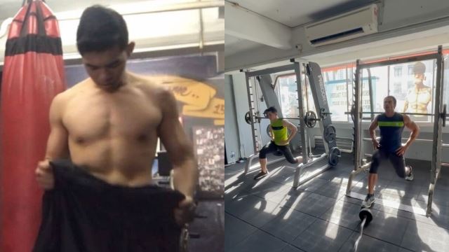 ‘bapa borek anak rintik’ anak norman hakim makin sado, danish minat bersenam dengan papa