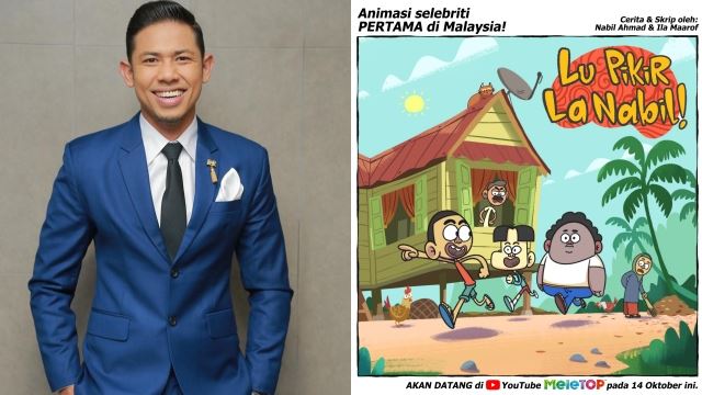nabil ahmad hidupkan kembali animasi kanak-kanak zaman dahulu dalam ‘lu pikir la nabil’