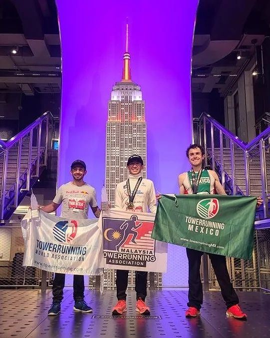 tower runner soh wai ching wins new york race and meets sebastian stan!