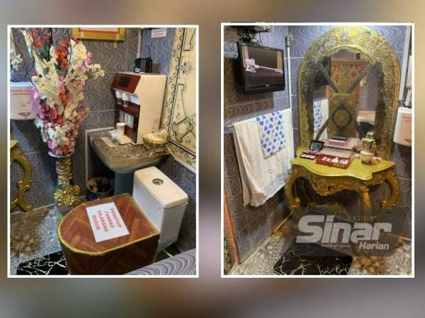 lelaki bina tandas awam ‘kayangan’ untuk kegunaan pelanggan, “siap ada penghawa dingin, televisyen, pemanas air”