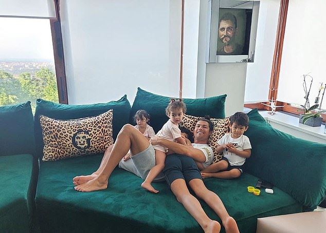 portuguese footballer, cristiano ronaldo is expecting twins with georgina rodriguez!