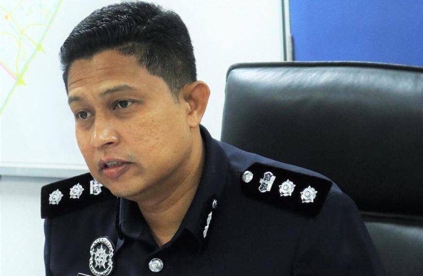 polis berjaya kenal pasti wanita warga asing tidak pakai pelitup muka masuk pusat beli-belah terkemuka
