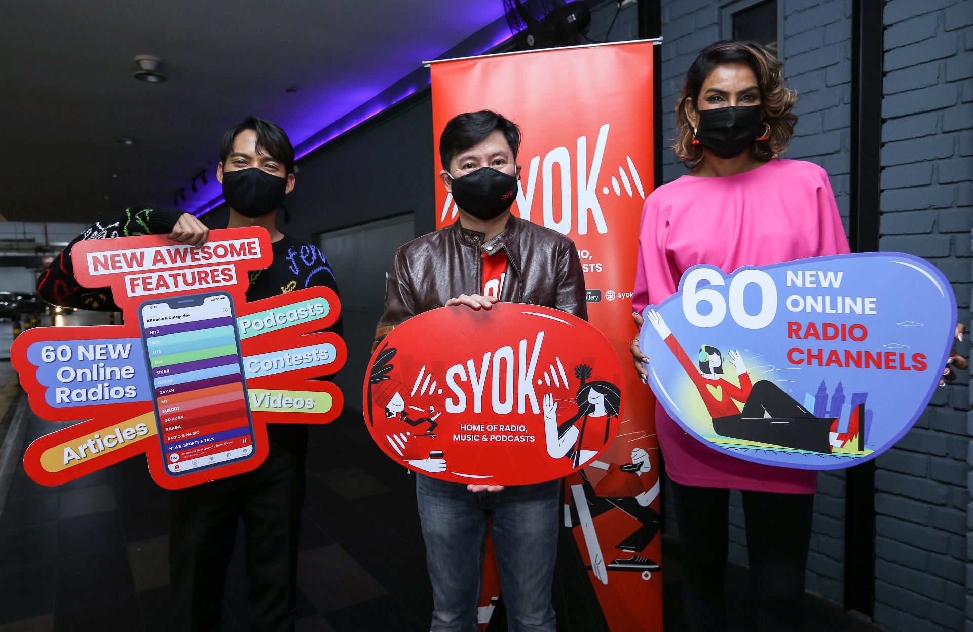 astro radio revitalizes syok app with 60 new online radio stations and more!