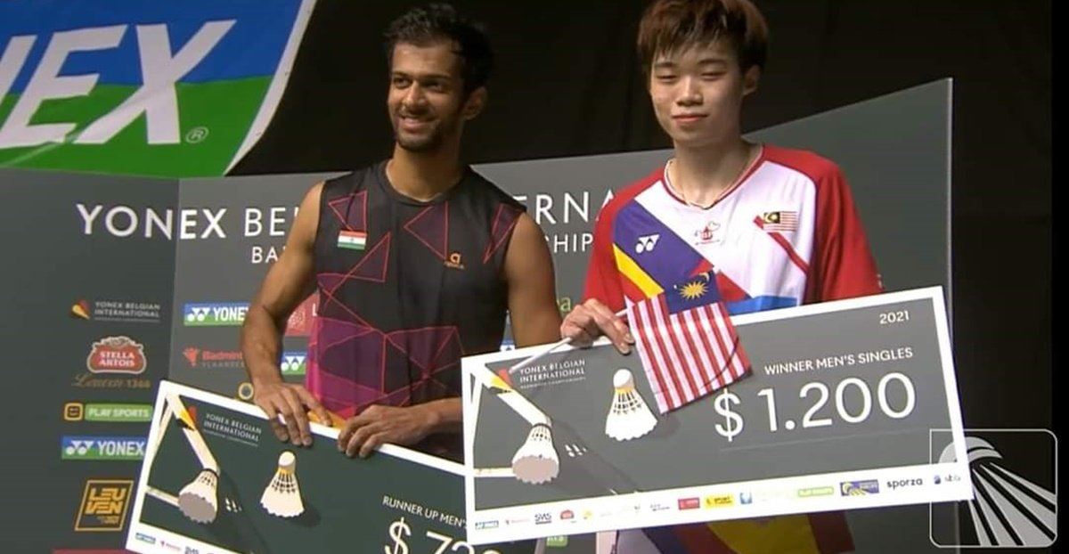 【比利时国际羽球赛】恭喜黄智勇夺下冠军🏸️