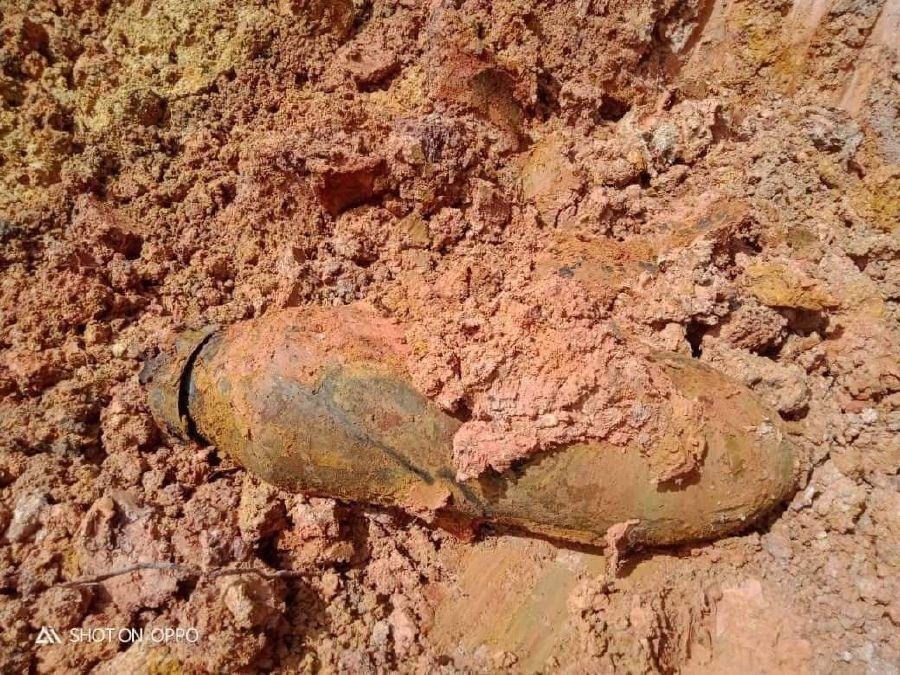 world war ii bomb found in beaufort, sabah
