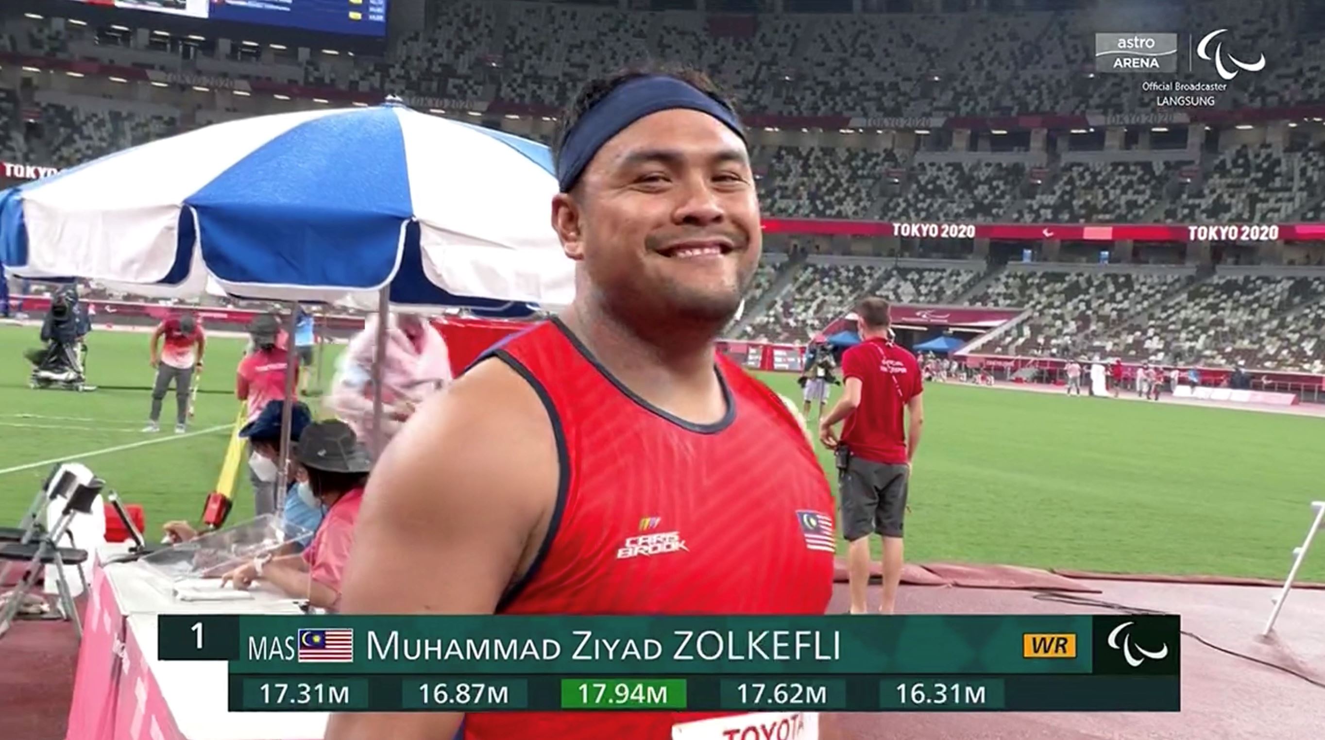 【东京残奥】muhammad ziyad金牌被取消❗️原因是迟了2分钟报到