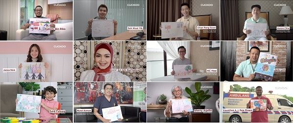 12位不同年龄层和各行各业受访者以绘画方式表达对马来西亚10年后的展望与期待