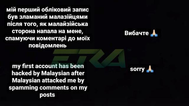 akaun media sosial kena ‘hack’, atlet ukraine minta maaf dan mohon simpati rakyat malaysia