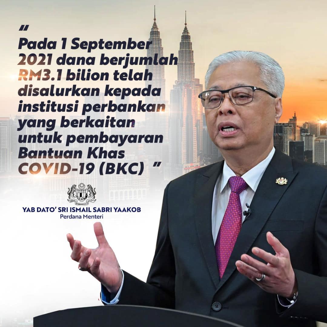 seramai 10 juta penerima bakal terima manfaat bantuan khas covid-19 fasa 1 yang akan dikreditkan mulai hari ini