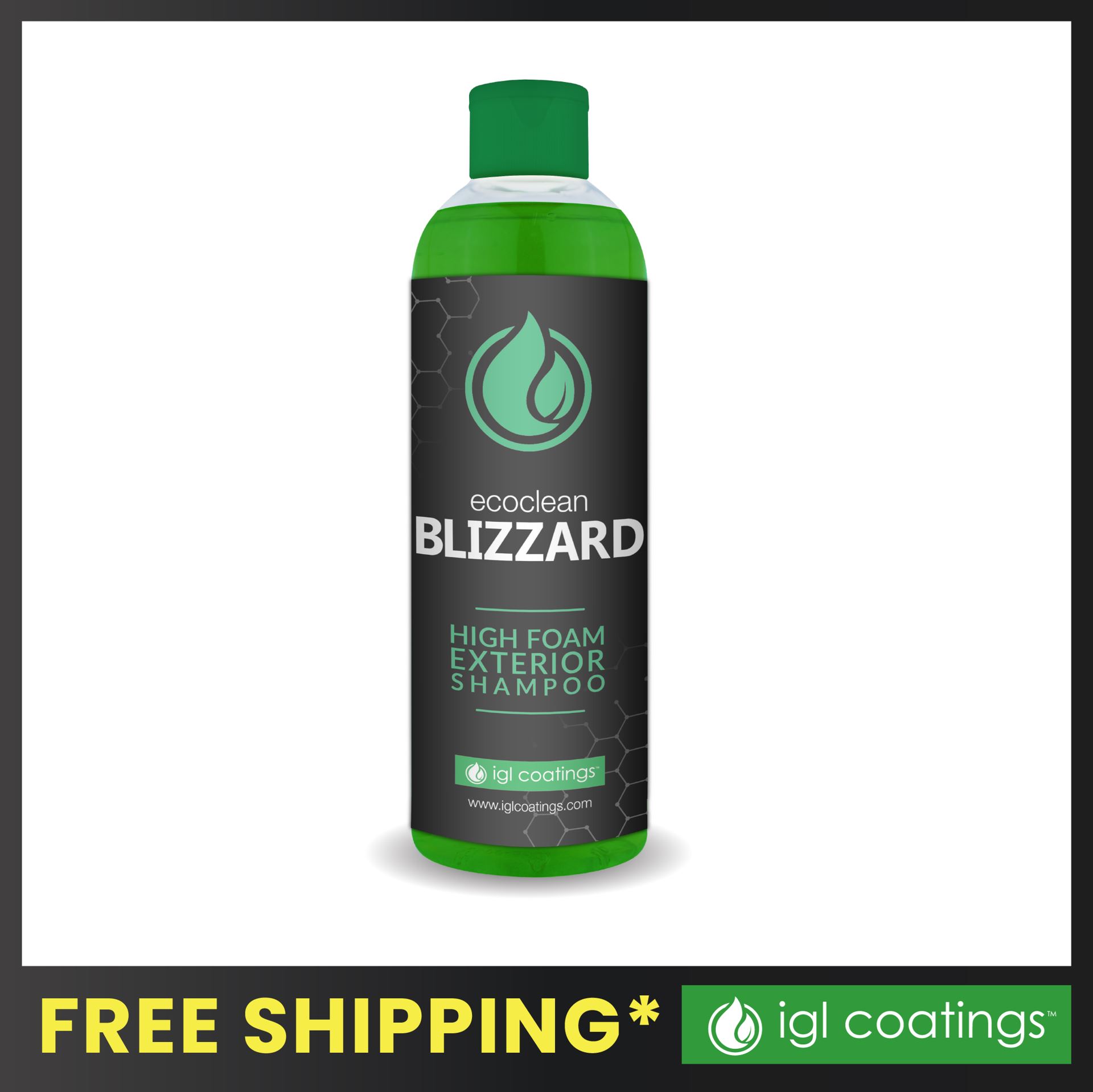 IGL Coatings Ecoclean Blizzard car wash shampoo