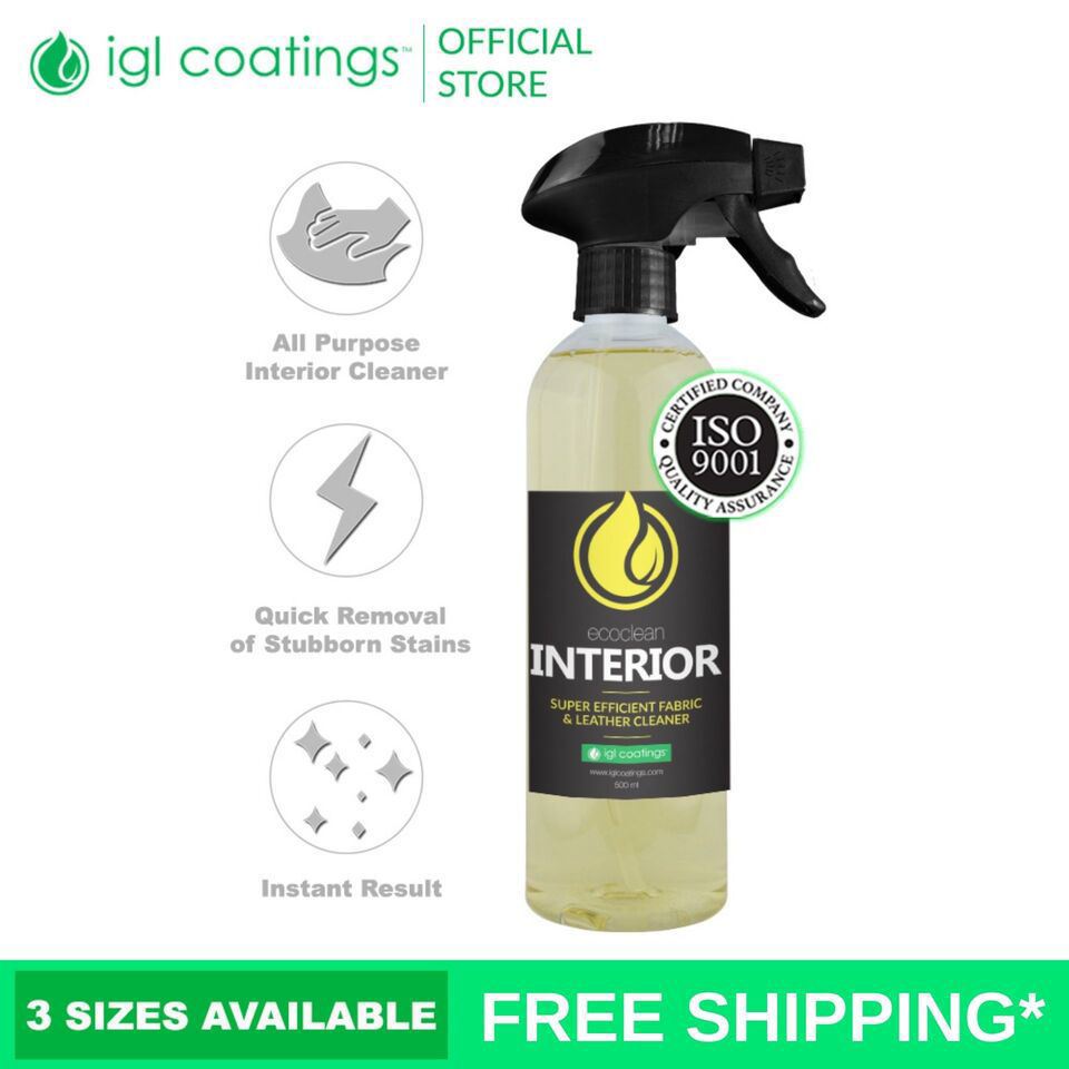IGL Coatings Ecoclean interior multipurpose interior car cleaner