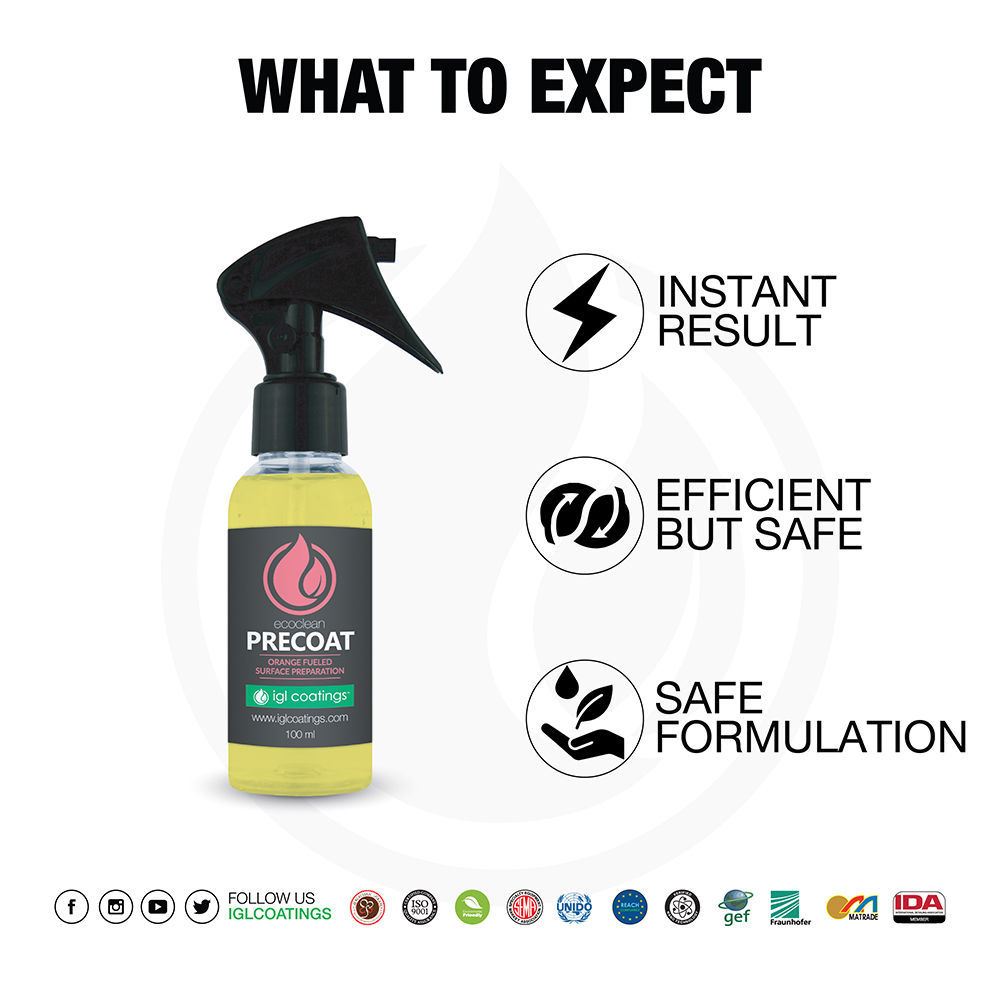 IGL Coatings Ecoclean Precoat car grease remover