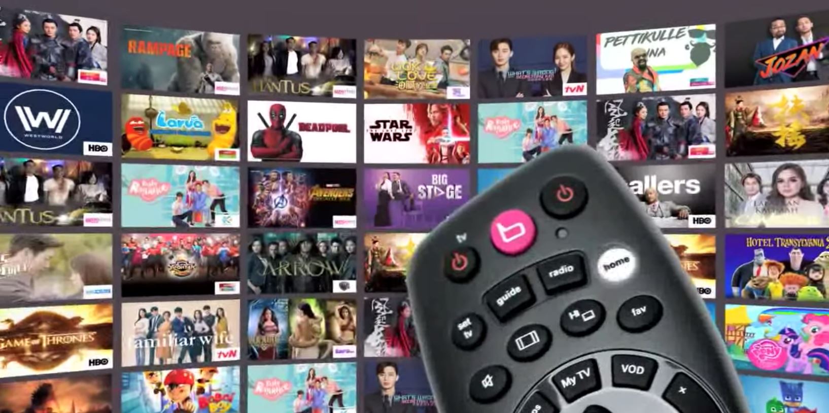 astro refreshes content line up with new channels