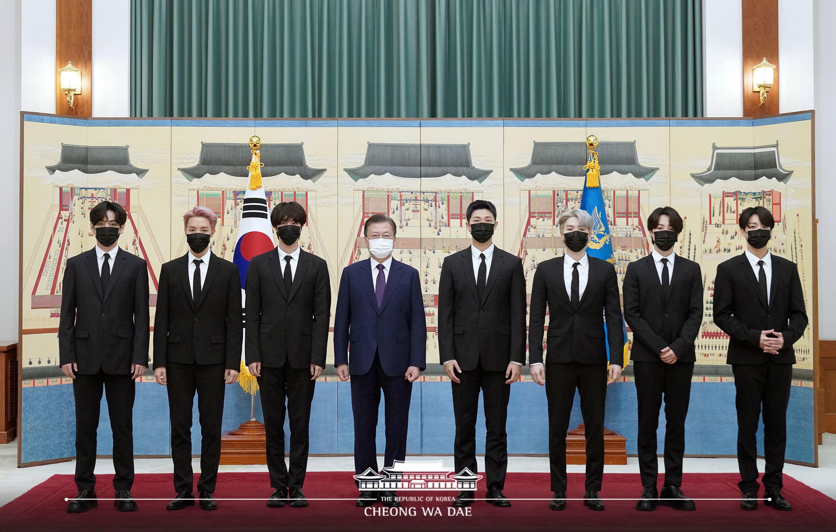 presiden korea selatan moon jae in lantik bts sebagai utusan khas presiden di perhimpunan agung pbb