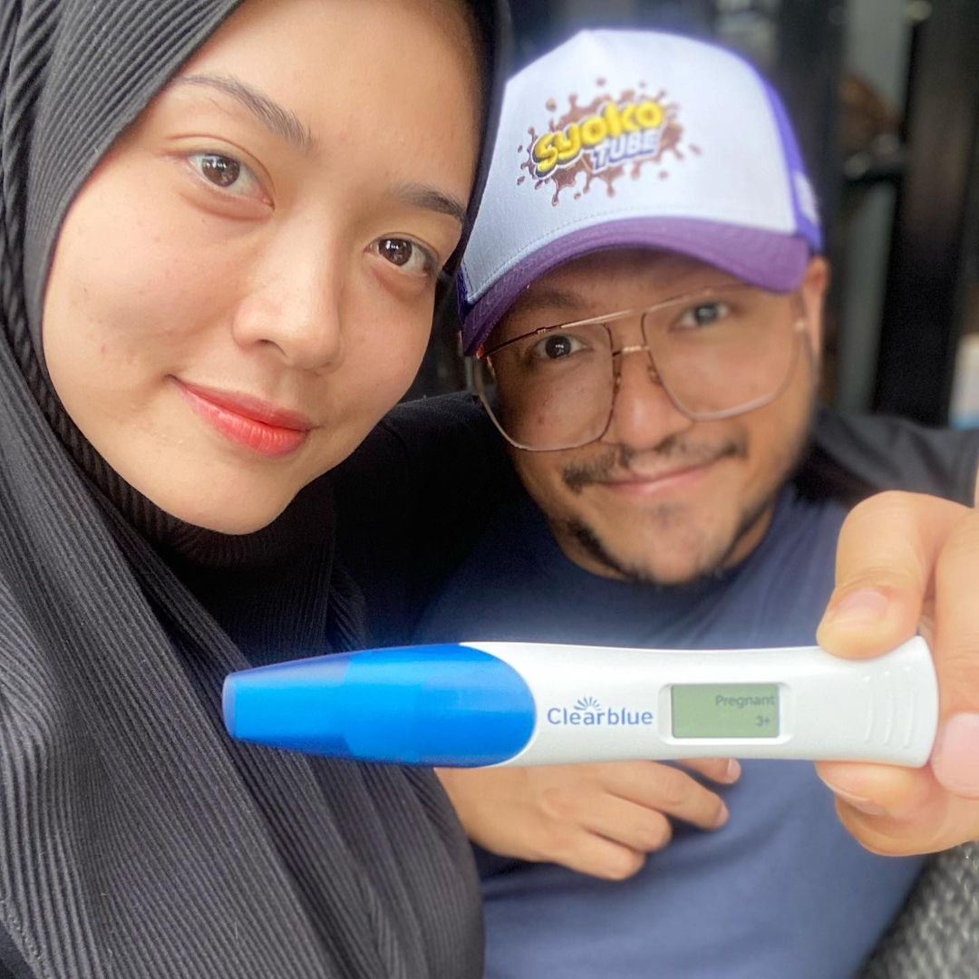 syatilla melvin syukur hamil anak ketiga, “rezeki allah nak bagi”
